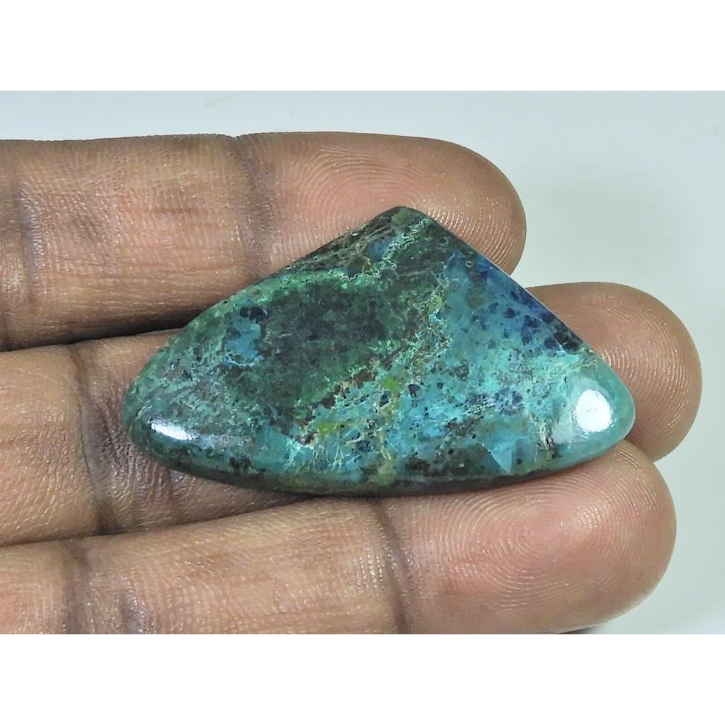 25X43X06 MM Natural Shattuckite Pear Cabochon Loose Designer Gemstone 60Cts. D-296