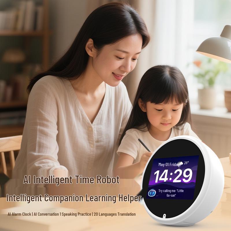 AI Time Treasure: Smart Alarm Clock and Multifunctional Learning Toy for Children's Early Education