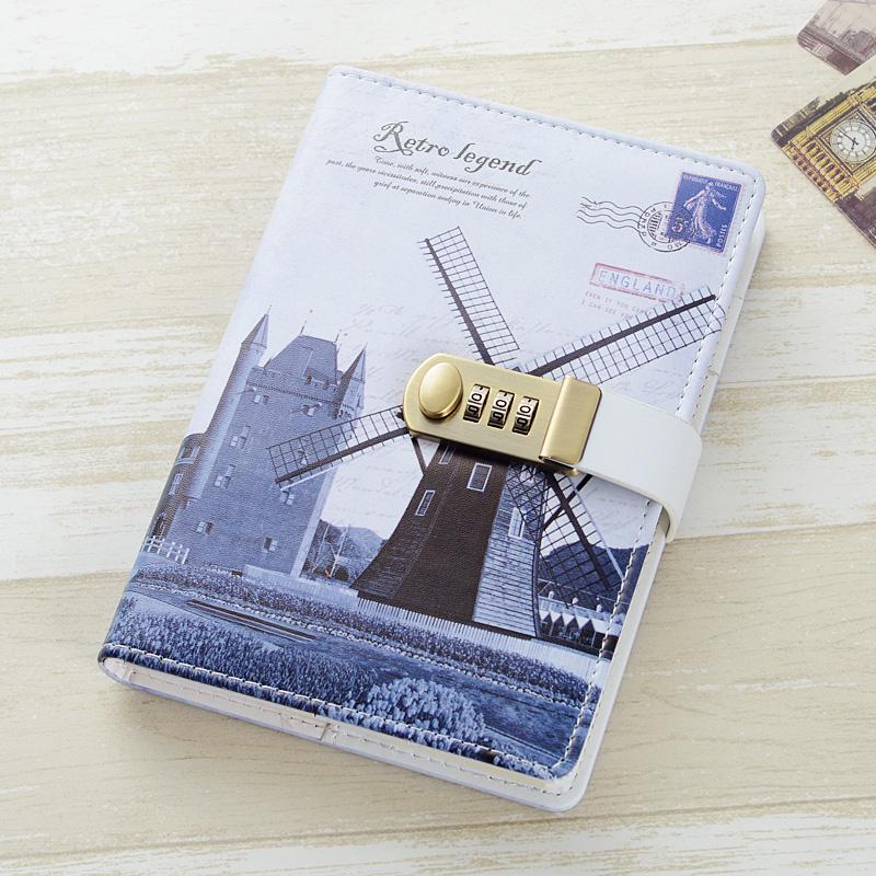 Password-Locked Diary & Journal Planner - Thick Pages, Ideal Gift