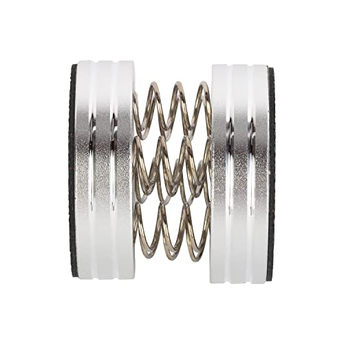aleawol Large Speaker Insulators, Set of 4, Aluminum Spring Speakers, 45mm Diameter x 40mm Height, Improves Audio Quality, Anti-Vibration, Double-Side