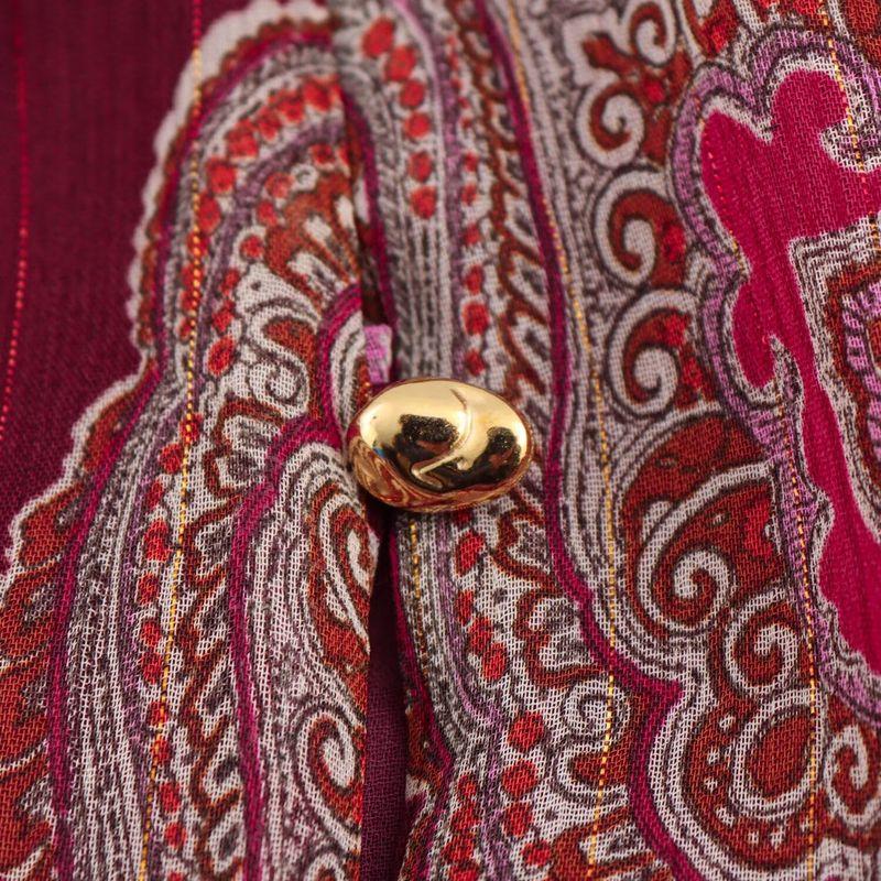 Kaslead New Arrival Women's Clothing Fashion Style Fashion Minimalist Metal Wire Print Length Dress 2509162