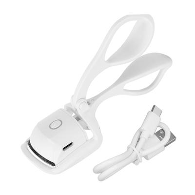 Heated Eyelash Curler 2 Temperature Modes USB Rechargeable Intelligent Long Lasting Handheld Electric Eyelash Curler