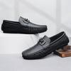 Fashion Men's Genuine Leather Loafers Slip-On Casual Shoes Comfortable Soft Sole Classic Driving Moccasins for Men Business Dress Shoes
