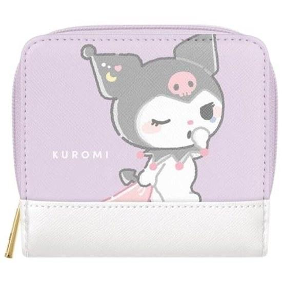 Kuromi Munyatto Two-Fold Wallet