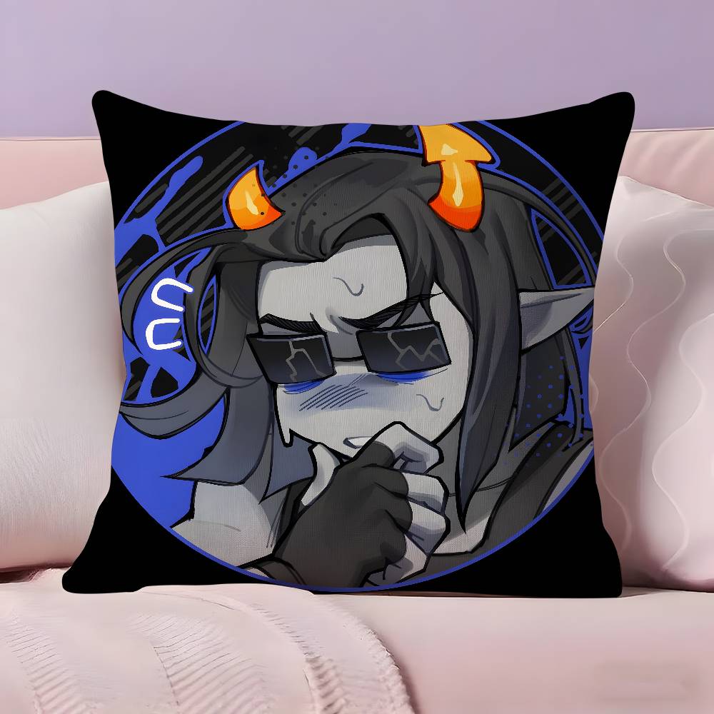 Anime HHomestuck Pillow Case Ultra Soft Skin Friendly Fabric Cloud Like Comfort  Concealed Zipper