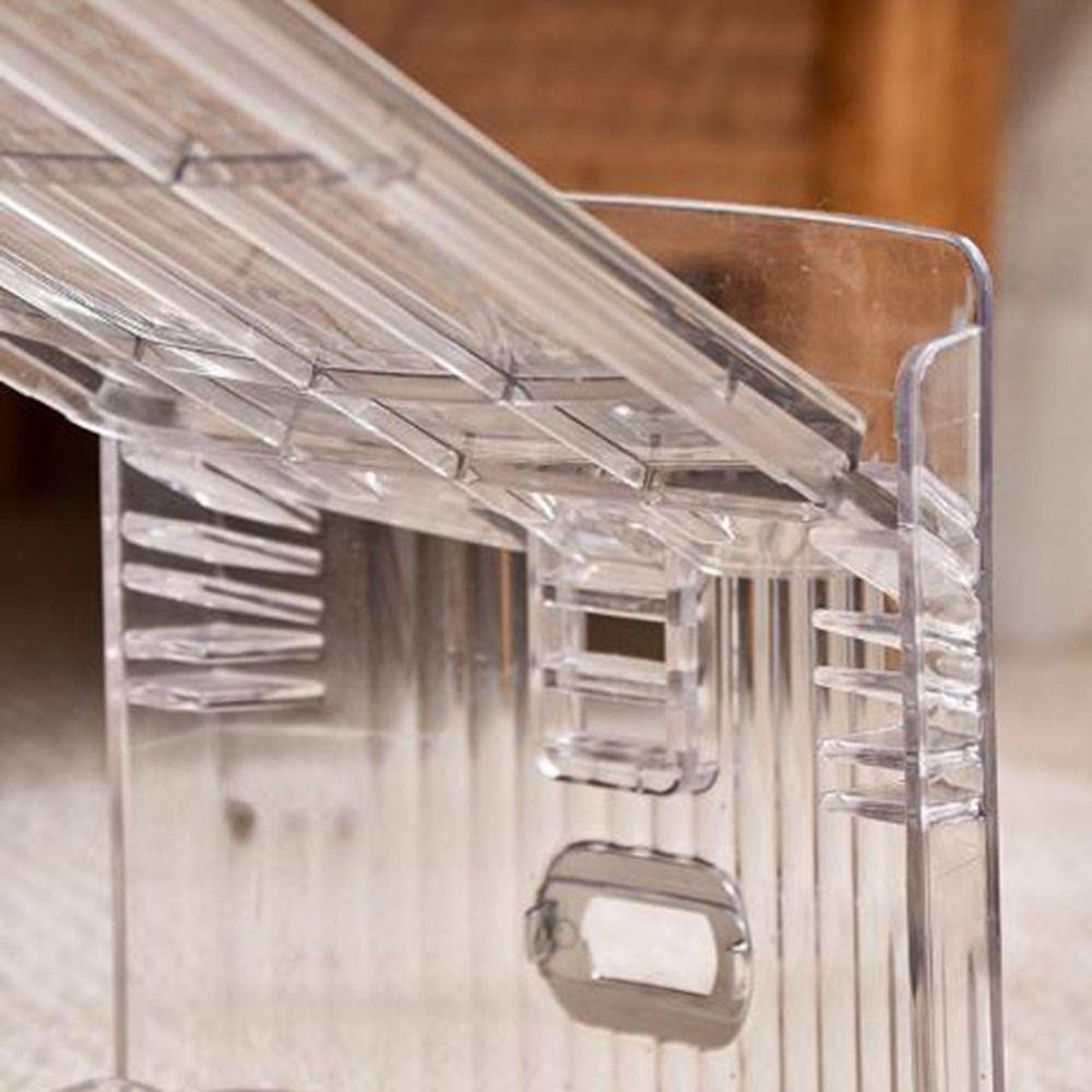 2Pcs Transparent Shoes Storage Rack Anti-slip Shoe Holder Shoe Storage Organizer  Flat Bottomed