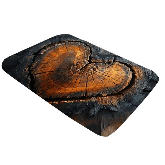 3D Visual Hole Rug Optical Illusion Floor Mat Realistic Hole Pattern Doormat Test And Play with Dog or Cat for Entrance Hallway Living Room