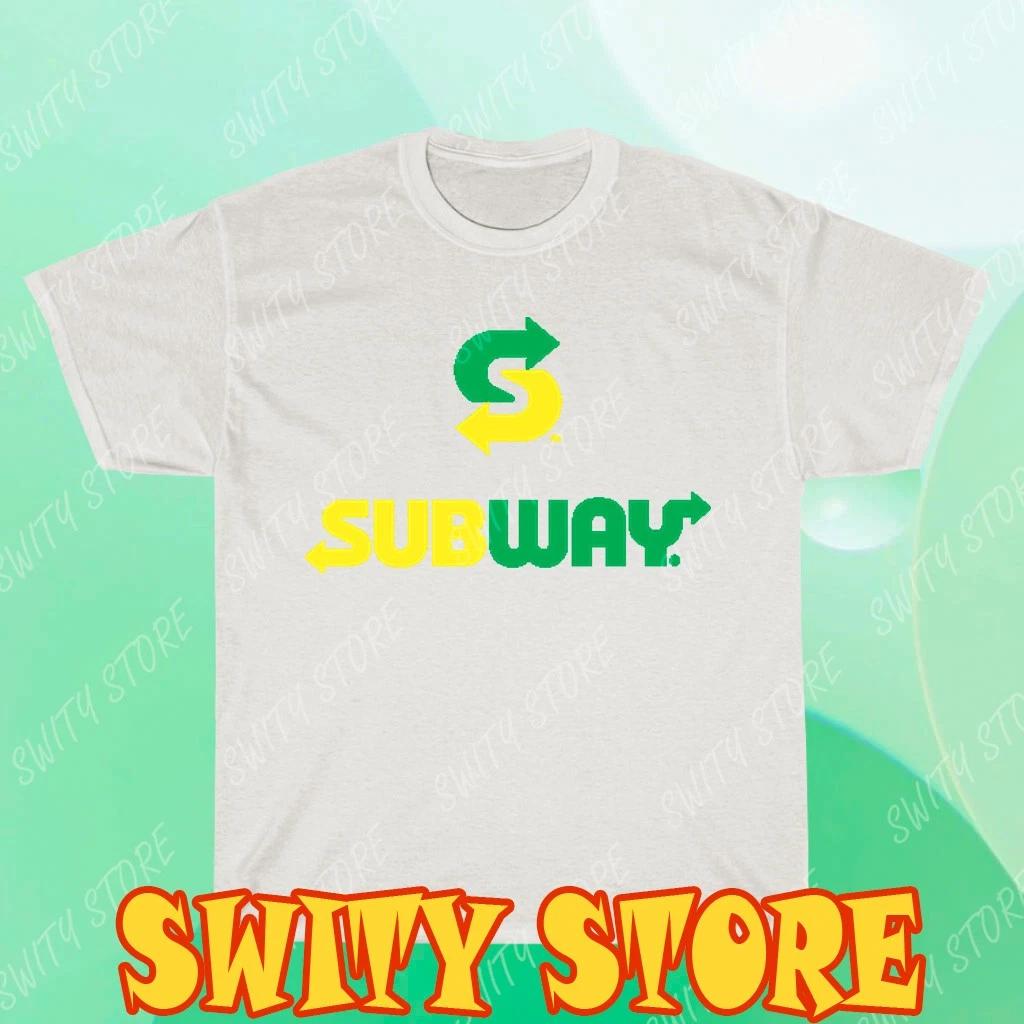 Subway Food Restaurant Logo T-Shirt Funny Size S to 5XL S