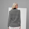 Women's Daily Casual Long Sleeve Mid Collar Top