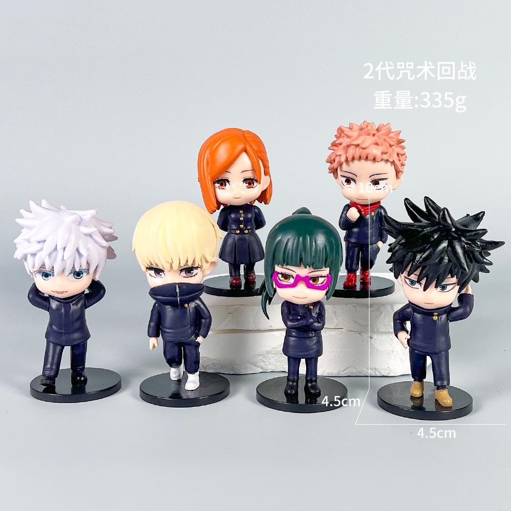 6 styles Jujutsu Kaisen Satoru Gojo Yuji Collection Anime Figure Blind box Creative Statue Figure Surprise Gift Box Premium Quality
