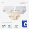 Jindu Women's 7A Antibacterial Seamless Cotton Lace Underwear