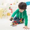 Fire Rescue Helicopter Aircraft Model Building Blocks Enlighten Construction Figure Toys For Childre