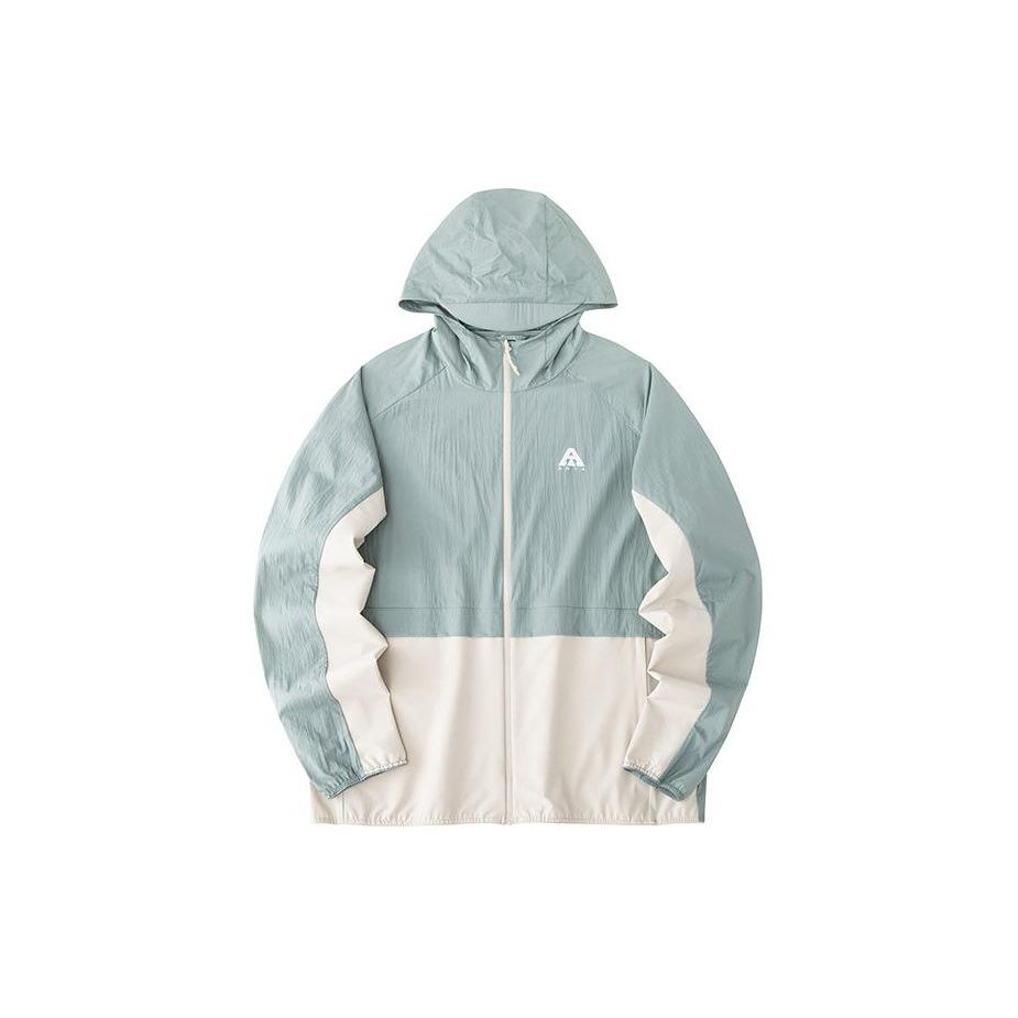 

Anta Lightweight Shell Sun Protection Jacket Outdoor Water-Resistant UV Protection Jacket Unisex Jackets Bean-Gray-Green Second-Gray 952427603-1 3XL
