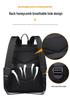 Unisex Large Capacity Business Commuting Backpack - Korean Style Leather Laptop Bag