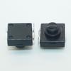 10Pcs 12X12Mm Flashlight Button Switch 3 Legged Vertical Straight Insertion Two On And One Off Black Button Switch