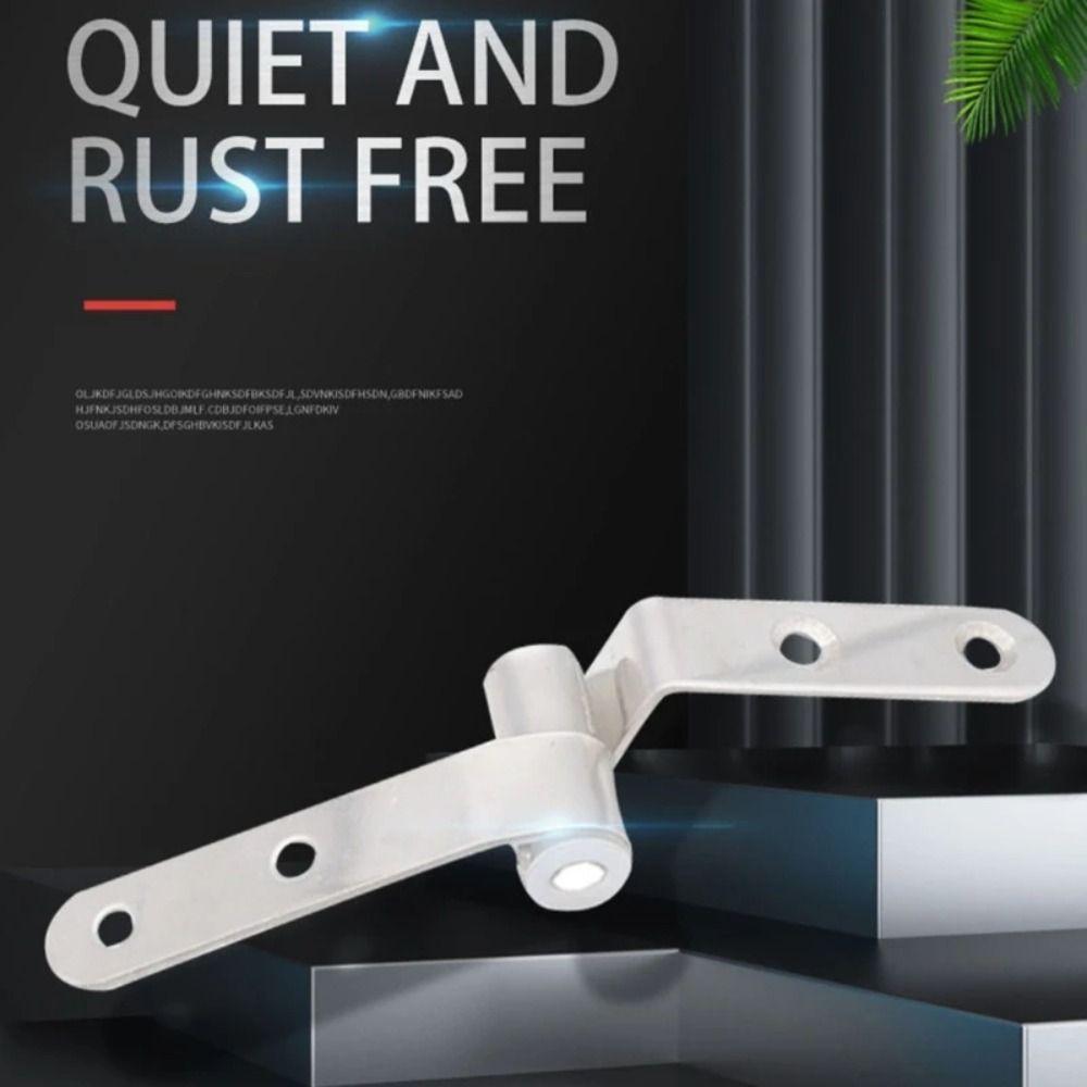 Stainless Steel and Plastic Toilet Lid Mounting Set  Comprehensive Accessories