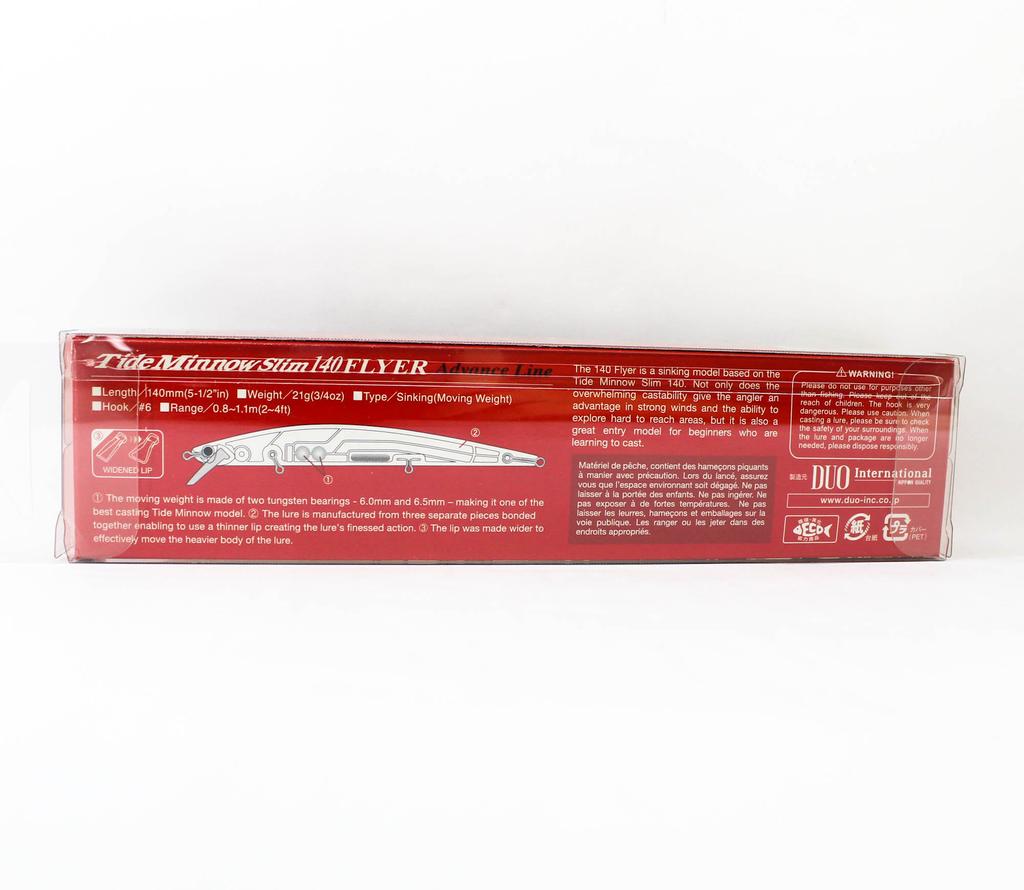 DUO Tide Minnow Flyer Slim 140 Sinking Lure ACC3008 (0245)