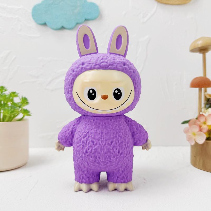 

Копилка Лабубу: Милое расписанное вручную мультяшное украшение для детей