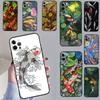 Koi Carp Fish Painting Case For Xiaomi 14 15 Ultra 13T 14T 15T 17 Pro Max POCO X7 X5 X6 Pro F5 F6 F7 F8 Pro Coque