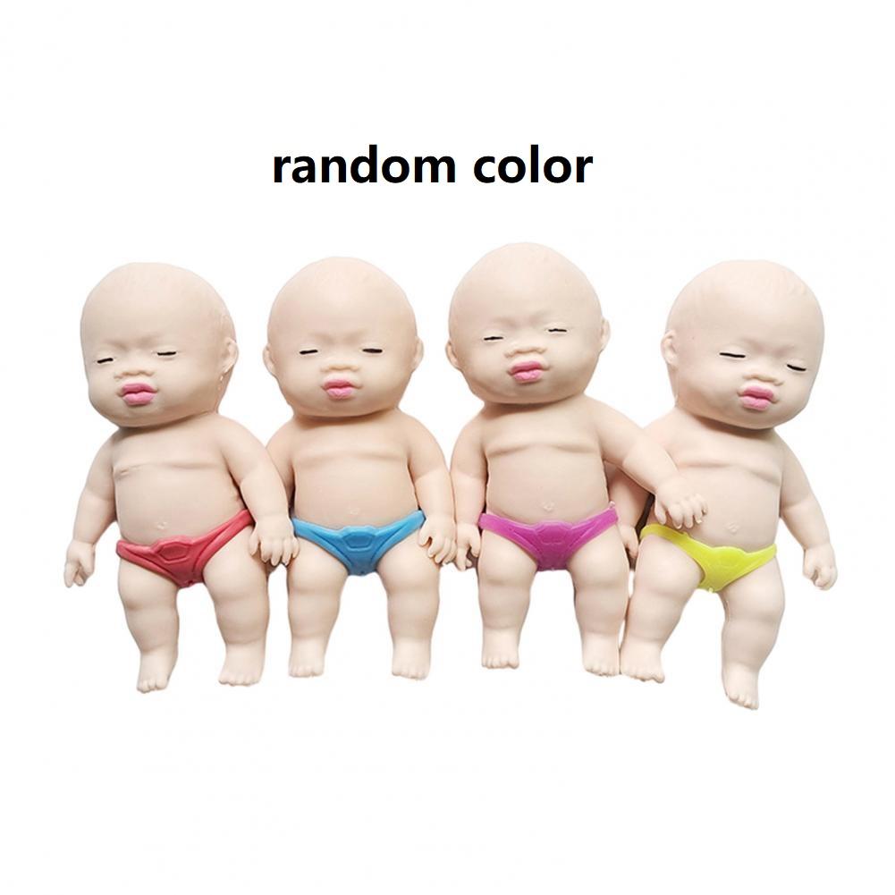 Toys Decompression Black Doll Pinch Fun African Palm Small Doll Strange Interesting Funny Ugly Doll Ventilatory Toy Children's