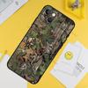 Hunting Camo Case For iPhone 13 11 12 14 15 16 Pro Max XR XS X Plus 13 Mini Bumper Cover Capa