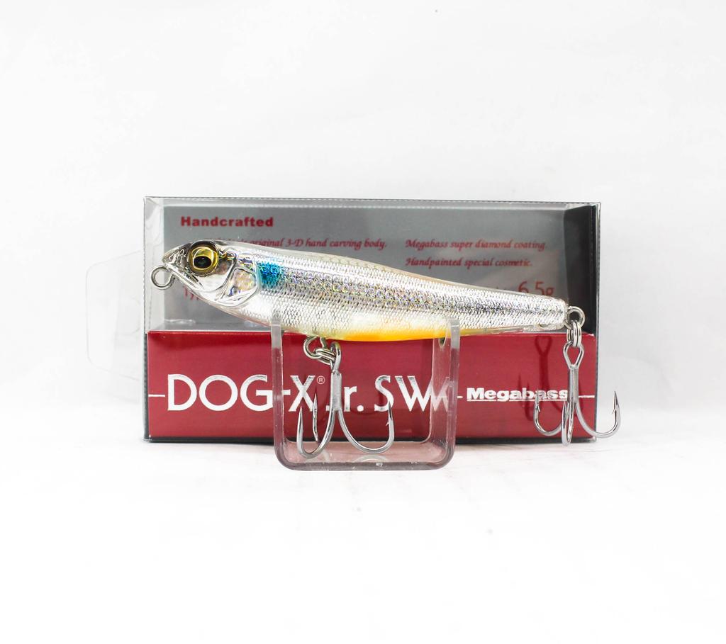 Megabass Dog X JR SW 71 mm 6.5 grams Floating Lure DD Clear Inakko (2115)