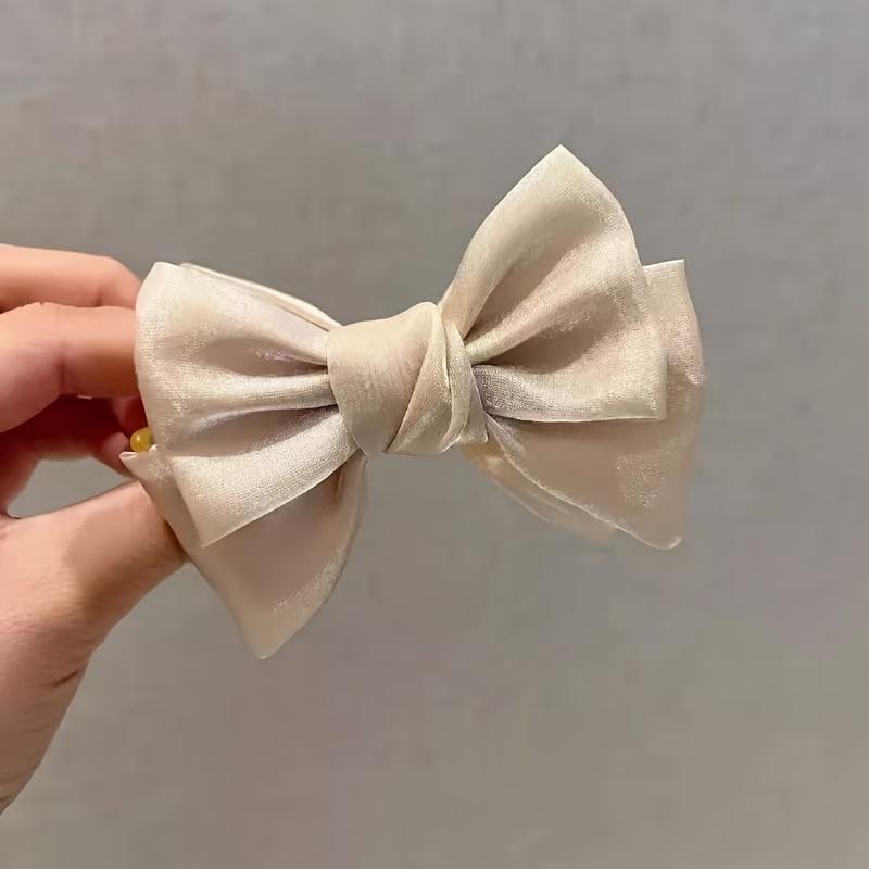 

[Elegant Hair Claw] Large Durable Elegant Butterfly Hair Claw | Perfect for Everyday & Holiday Styles, Hairpin, Travel шампанского