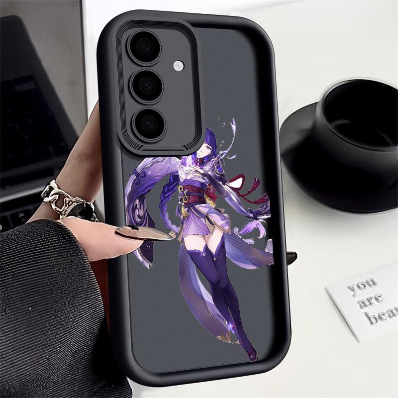 

Genshin Impact Anime Genshin Phone Case For Samsung S26 S25 S24 S23 S21 S20 Ultra For Galaxy S25 S24 FE S26 Plus Silicone Cover Galaxy S20