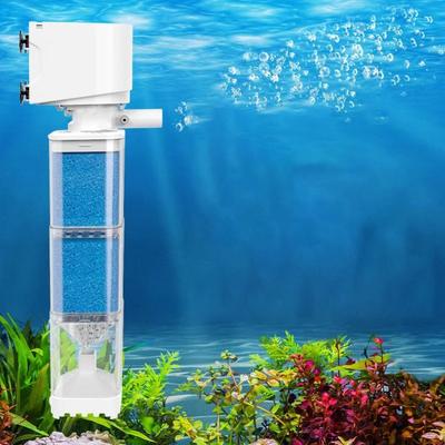 Plastic Fish Tank Submersible Filter Removable Oxygenation Pump Water Purification  For Fish Tank