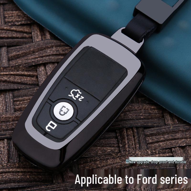 Key Case for Ford Kuga, Focus, Mondeo, Escape, Escort, Edge, Fiesta