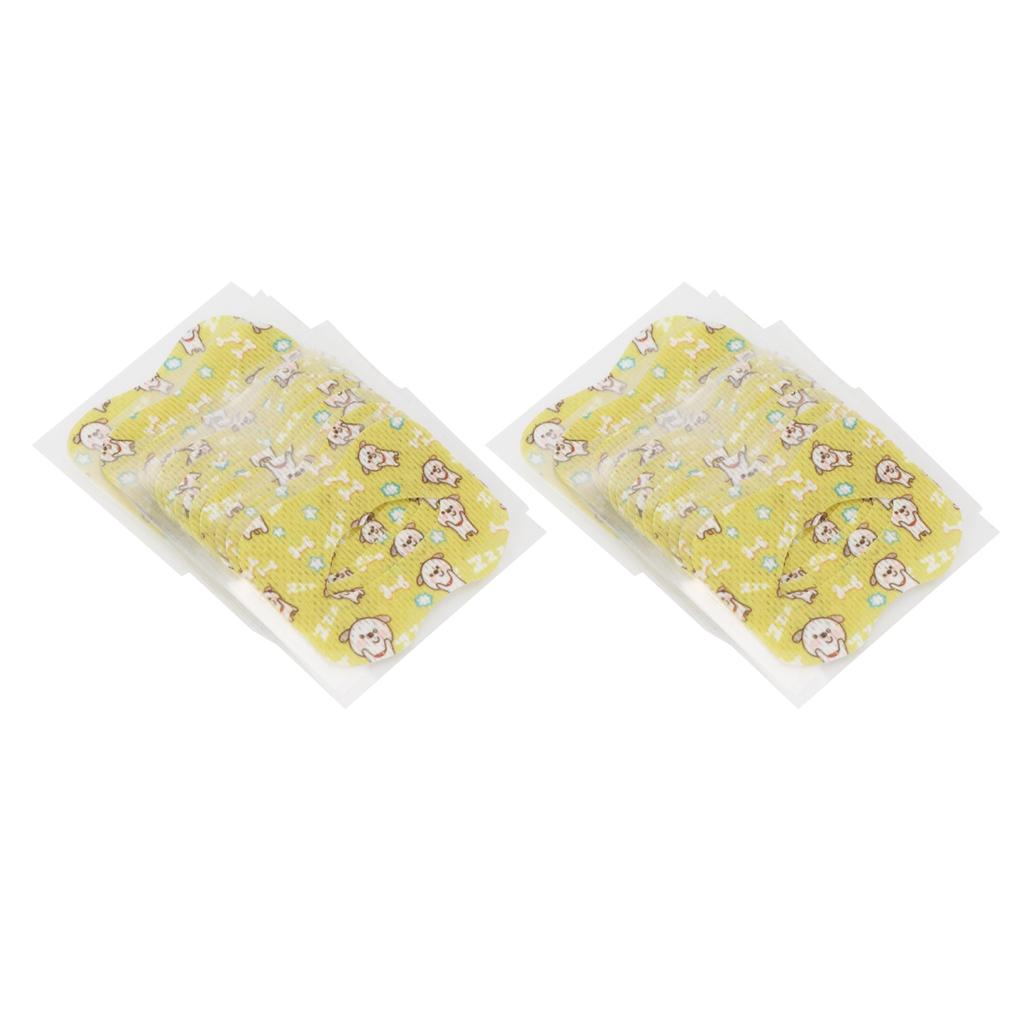 40pcs Kids Sleep Mouth Tape Smoothly Breathing Reduce Snoring Soft Cotton Mouth Breath Patches