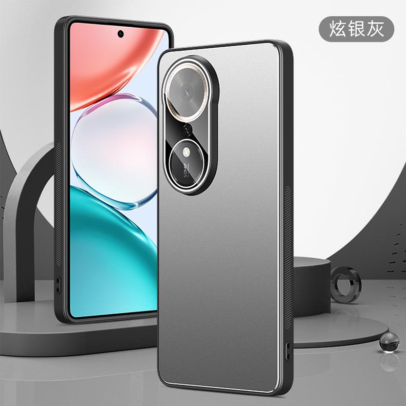 Applicable To Honor Play 11Plus Mobile Phone Case Metal Matte Rotating Bracket with Its Own Lens Film All-inclusive Anti-drop Cover