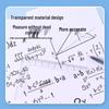 BOJIAO Student Transparent Ruler & Stationery Collection