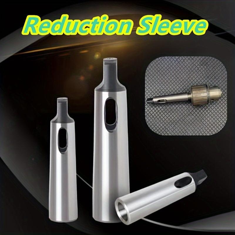 

Morse Taper Reducing Sleeves Set – Hardened Steel for Lathe, Milling & Drill Press срібний
