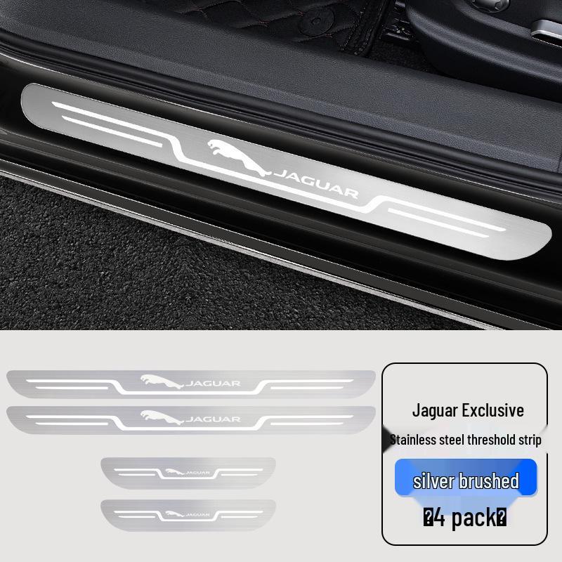 Jaguar XEL XJ F-PACE XFL E-PACE XE XF Car Door Sill Welcome Pedal
