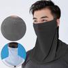 Summer Sunscreen Mask Neck UV Protection Face Cover Sunscreen Face Outdoor Comfortable Solid Color Cycling Sun Protection Hats