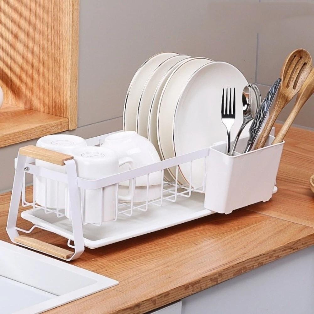 Detachable Kitchen Dish Rack Large Capacity Tableware Storage Rack Kitchen Organizer  RV