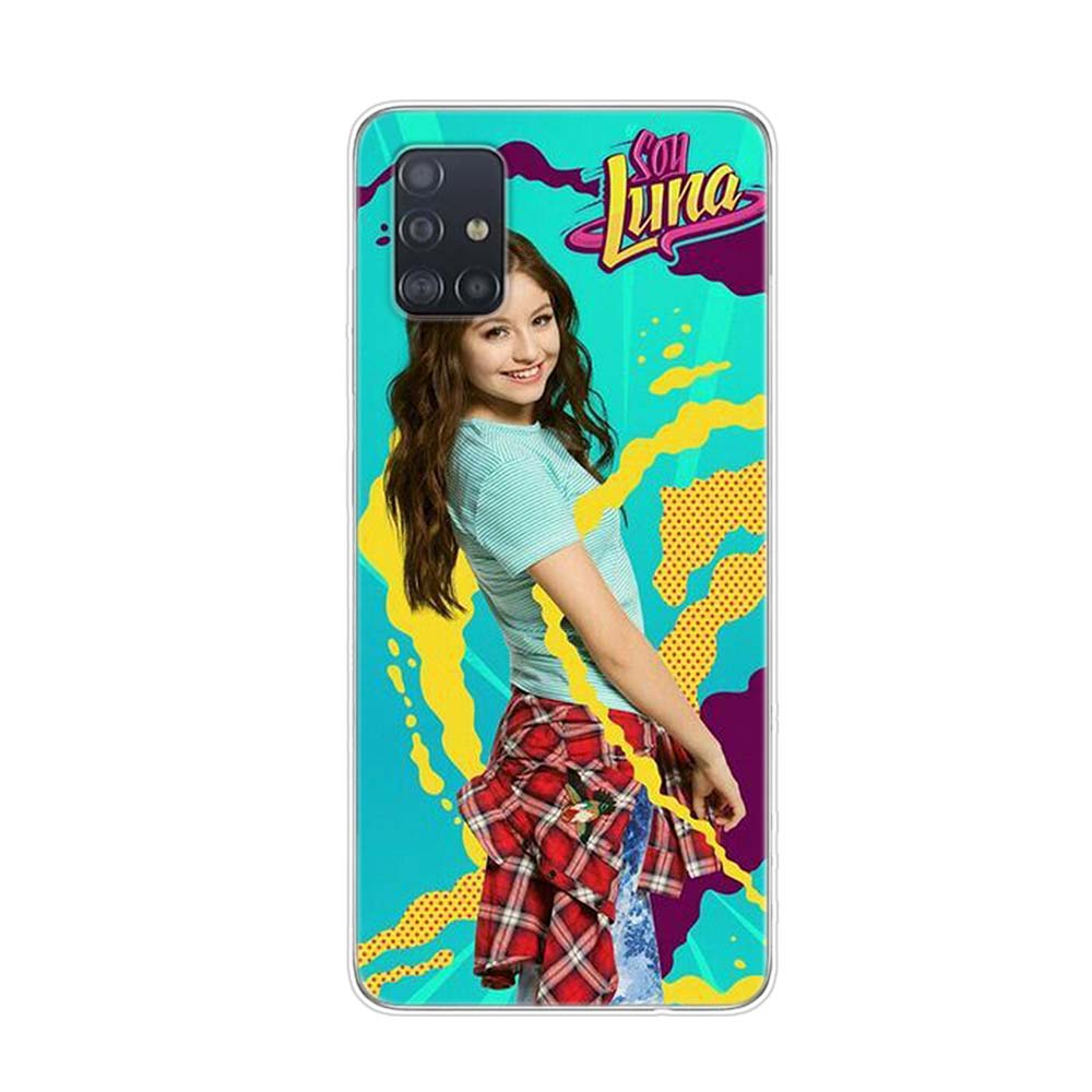 Cute Soy Luna For Samsung Galaxy A01 A11 A12 A22 A21S A31 A41 A42 A51 A71 A32 A52 A72 A02S Soft Phone Case