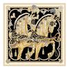 POBING Silk Scarf Women Large Shawls Spain Horse Print Stoles Square Bandana Luxury Kerchief Hijab Scarf Female Foulards 130CM