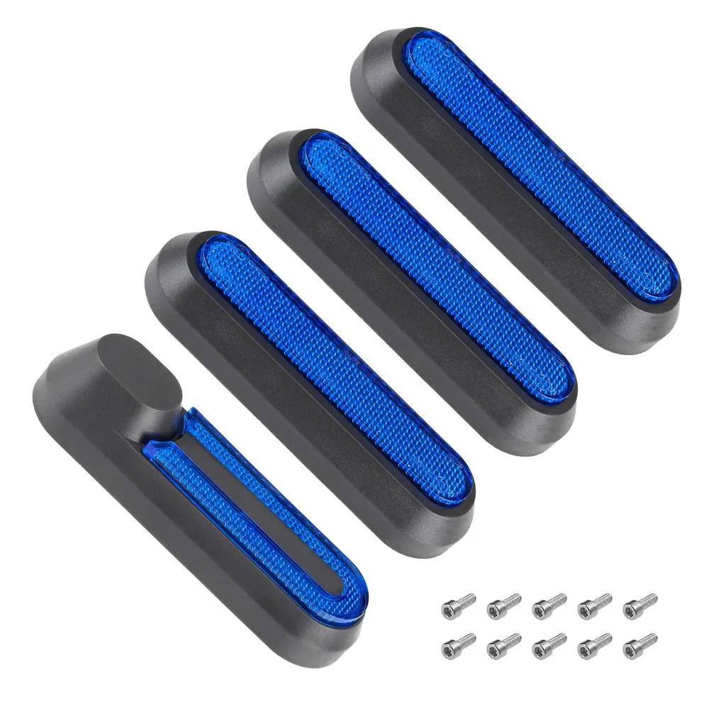 

Front Fork Rear Wheel Protection Cover for Xiaomi 1S Pro 2 MI3 Electric Scooter Hub Cap Reflective Protect White Red Blue Shells