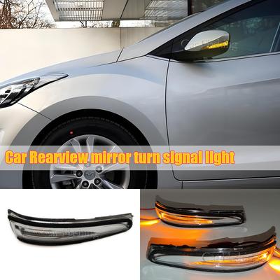 For HYUNDAI 12-17 I30 Models with Rearview Mirror Lights, Reflective Mirror Lights, Rearview Mirror Turn Signals