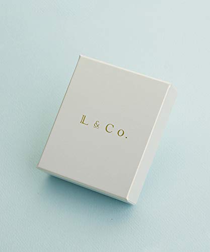 L&Co 10K Yellow Gold Flower and Pink Shell Earrings 46-7653