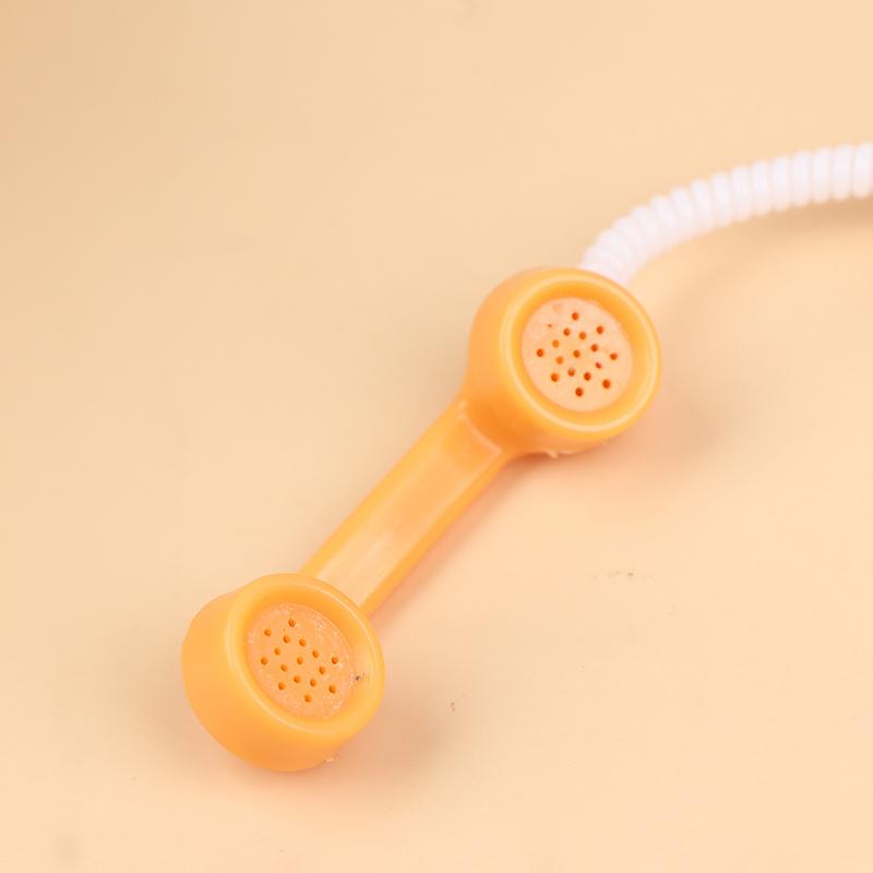 1Pcs Dollhouse Retro Telephone Dollhouse Toys