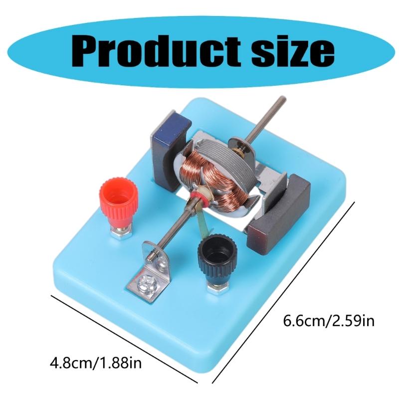 Educational Open Frame Direct-Current Motor Model Hands On Direct-Current Motor Model for Physics Teaching Demonstration
