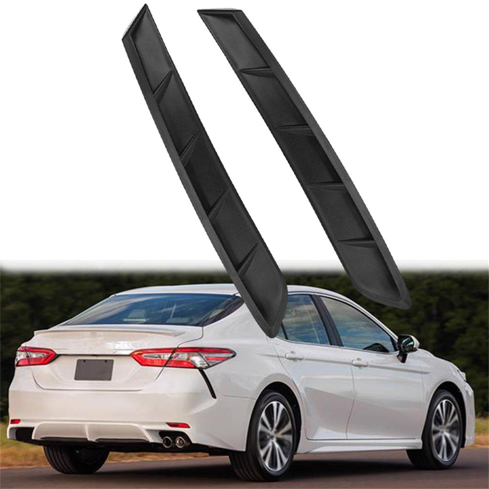 2Pcs Rear Bumper Extension Trim For Toyota Camry 2018-2021