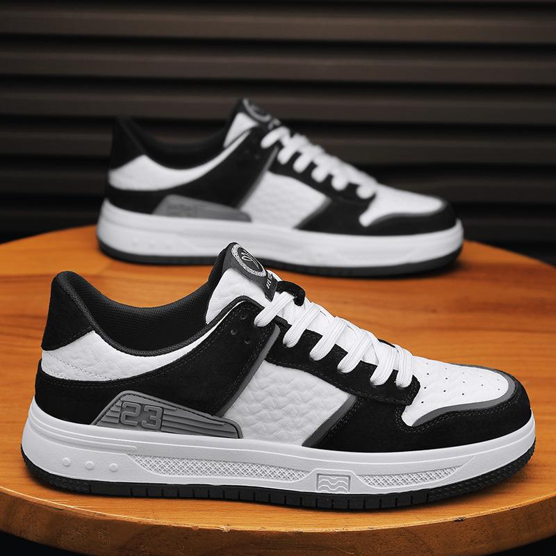 

Men s shoes spring new matte casual board shoes genuine leather men s shoes platform versatile leather shoes 38