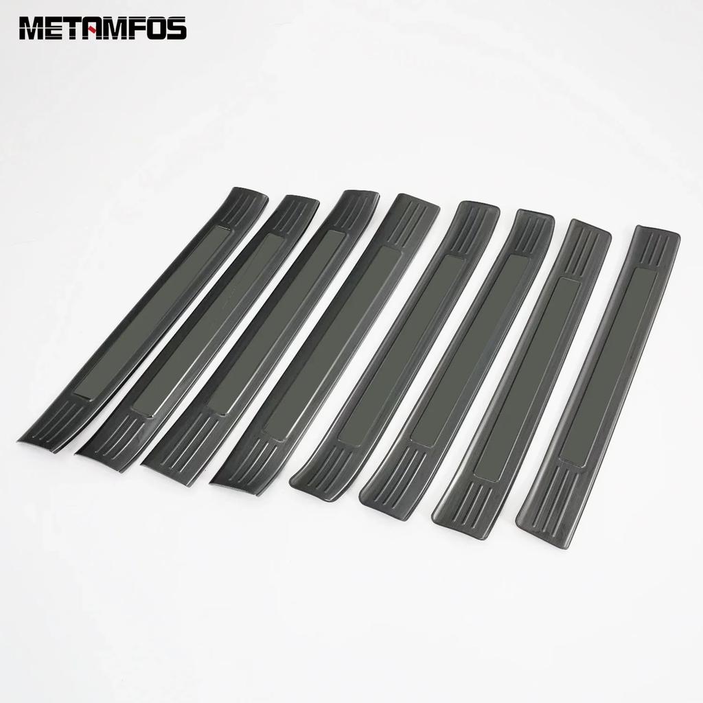 Accessories For Mazda Cx-8 Cx8 2017- 2024 2025 Interior Exterior Door Sill Scuff Plate Welcome Pedal Entry Guard Car Styling