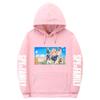 Spy X Family Anime Printed Hoodie Men Women Unisex Oversized Fleece Sweatshirt With Ribbed Hem
