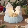 Reusable Mould Figurine Molds Silicone Ornaments Moulds for Various Occasions