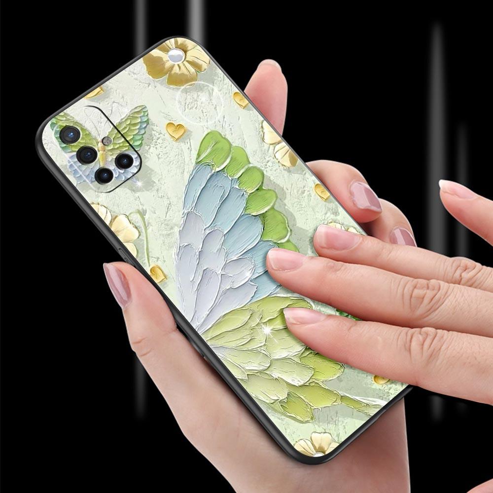 Phone Case For OnePlus 15 13 12 11 10 9 8 7T Pro 13T 13R 12R 10R 9RT 8T Nord 2T CE 2 3 5G Lite Soft Cover Oil Painting Flower